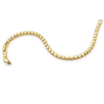 Xuping 14K Altın Kaplama Yıldız Form Zincir Premium Bileklik